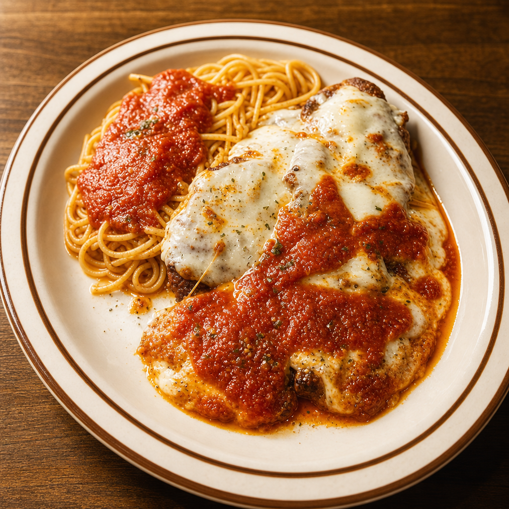 Veal Parmigiano Sub.
