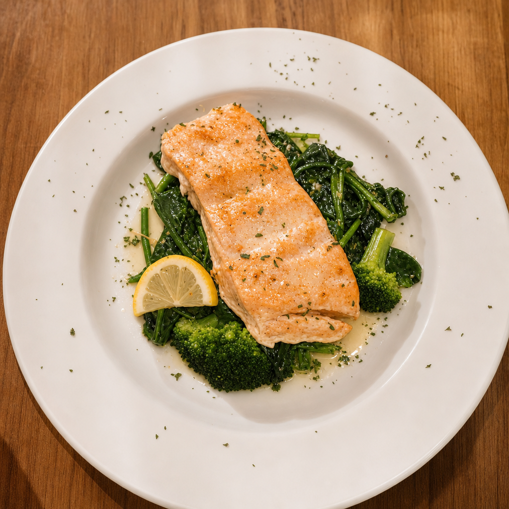 Grilled Salmon Low Carb (Small).