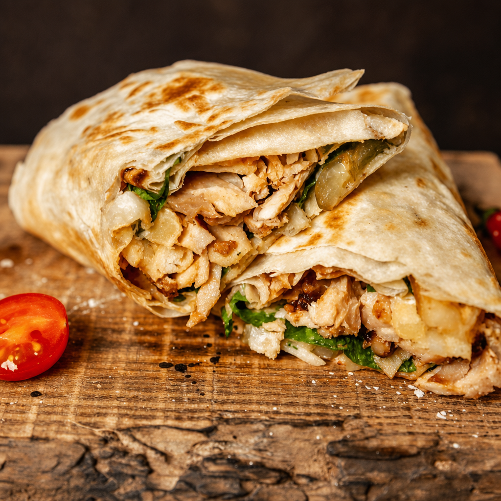 Buffalo Chicken Wrap.