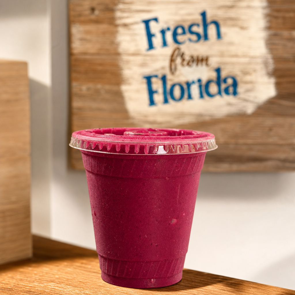 Passion Fruit Smoothie.
