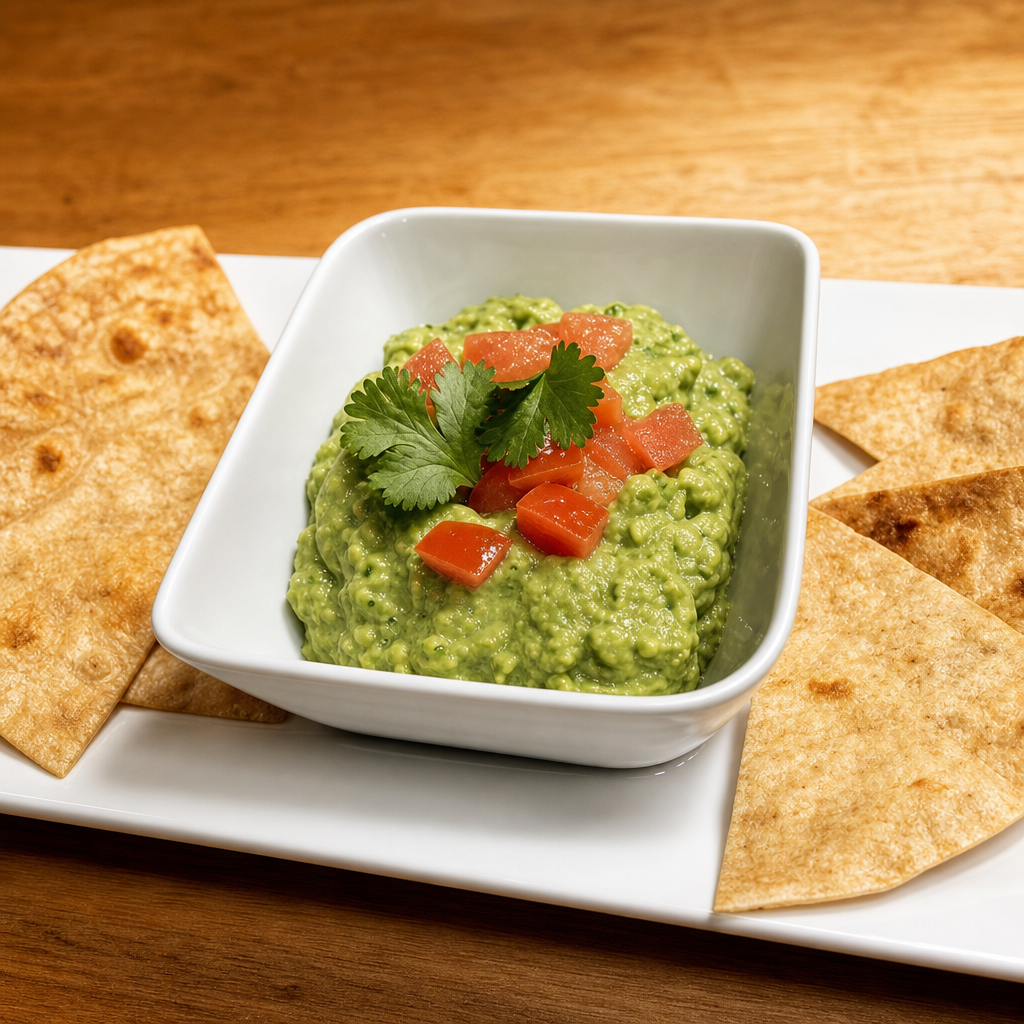 Guacamole with Chips.