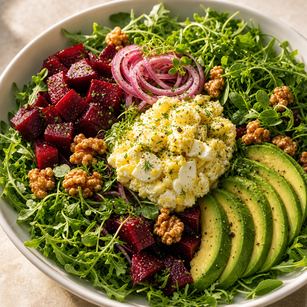 Golden Garden Egg Salad.