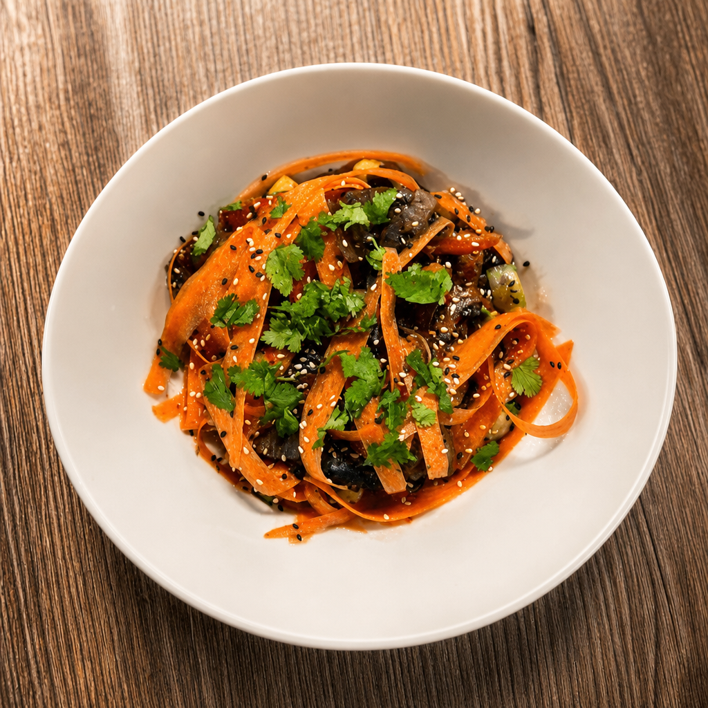 Sweet Potato Noodles.