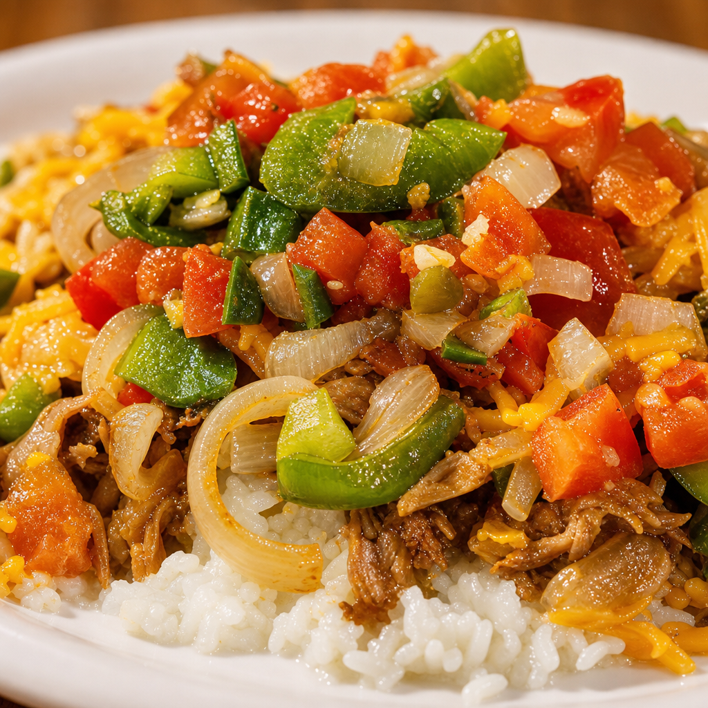 Beef Burrito Bowl.