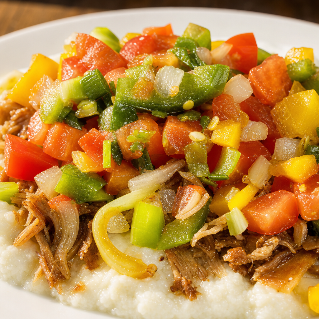 Pork Burrito Bowl.