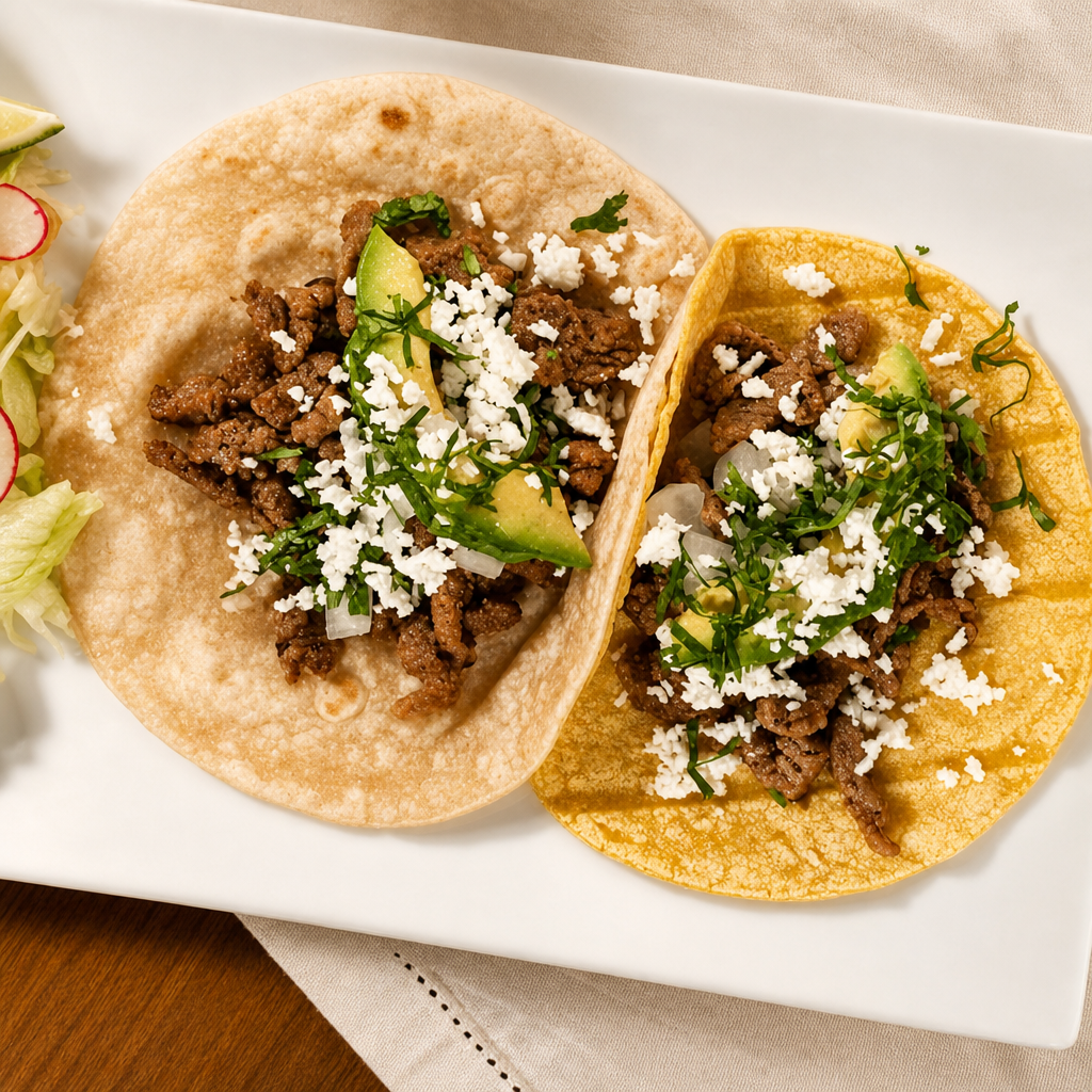 Bistek "Los Famosos" Taco.
