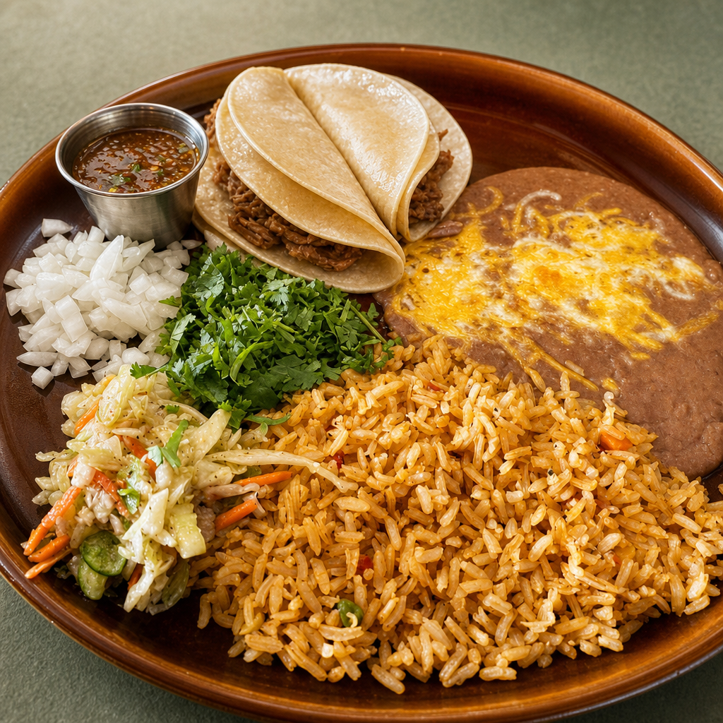 Tacos de carnitas.