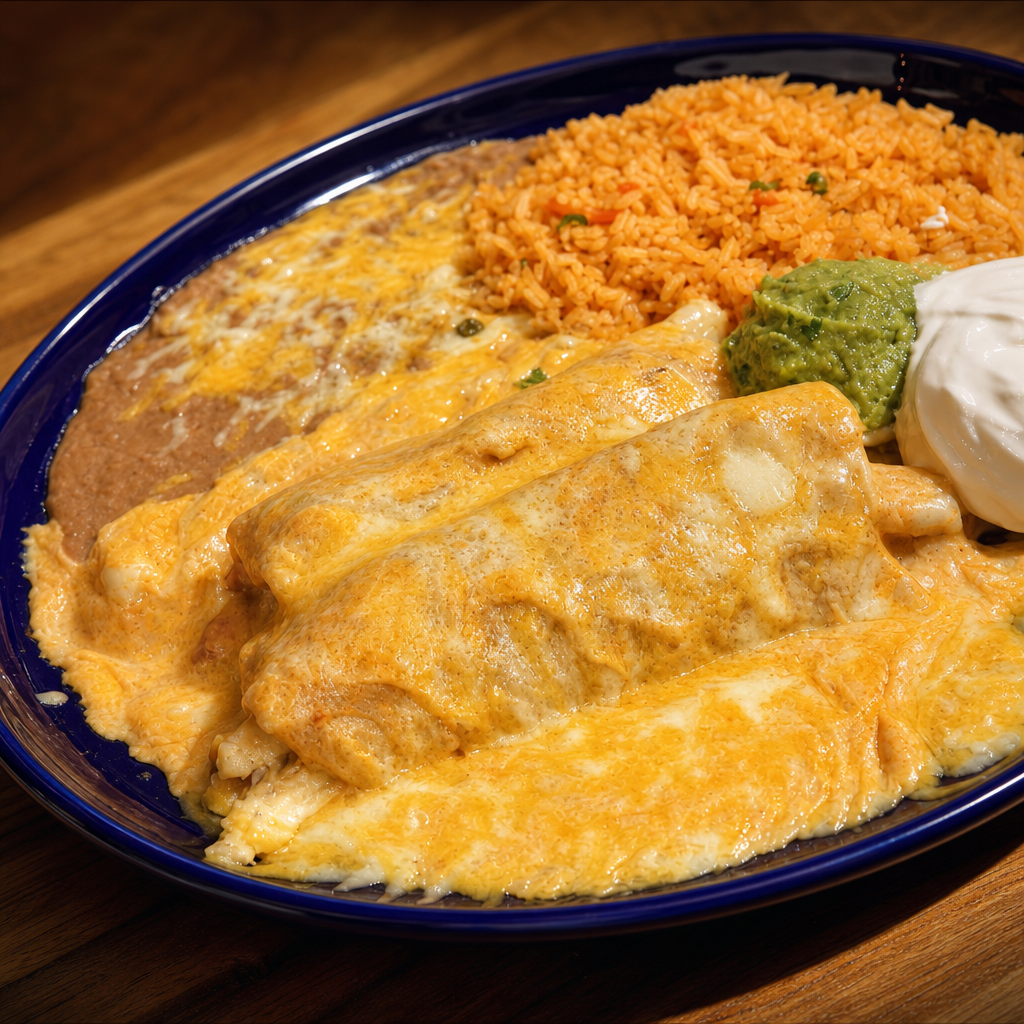 Seafood Enchiladas