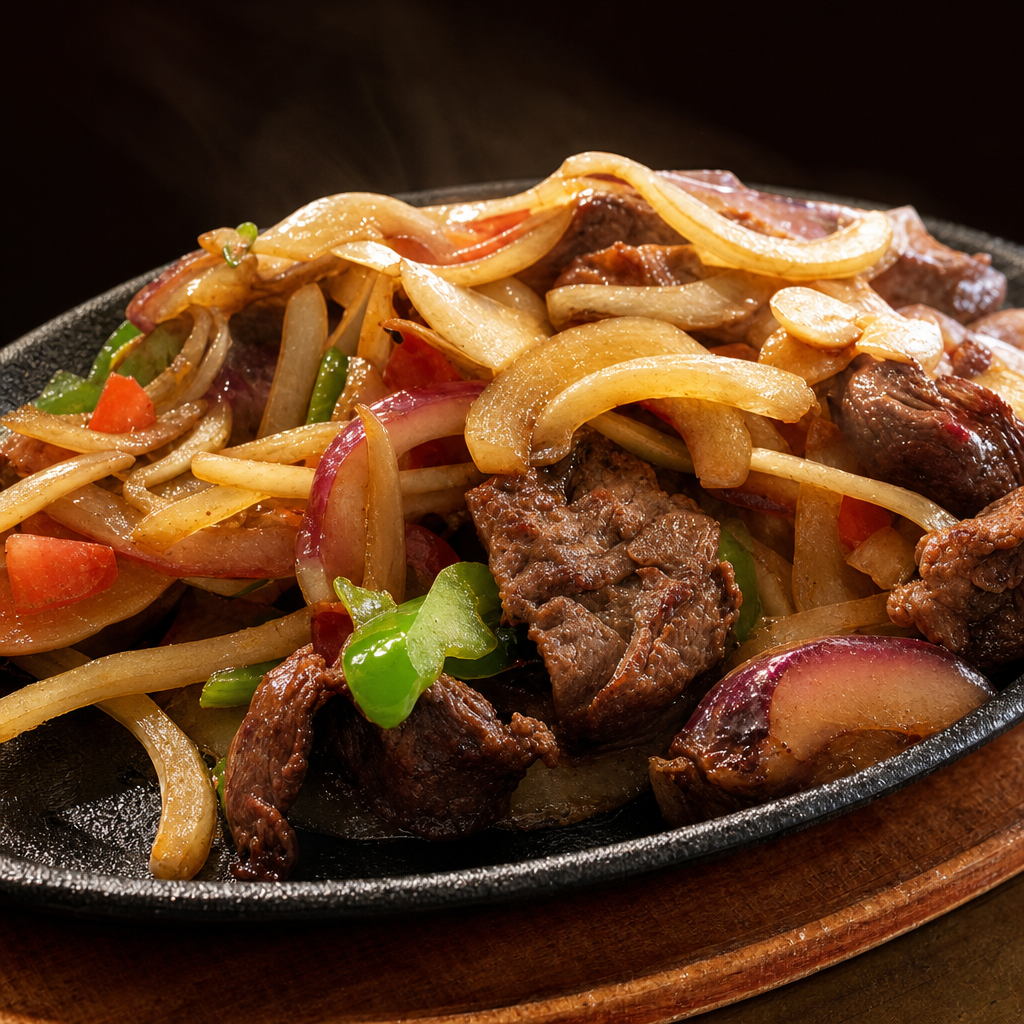Steak Las Palmas.
