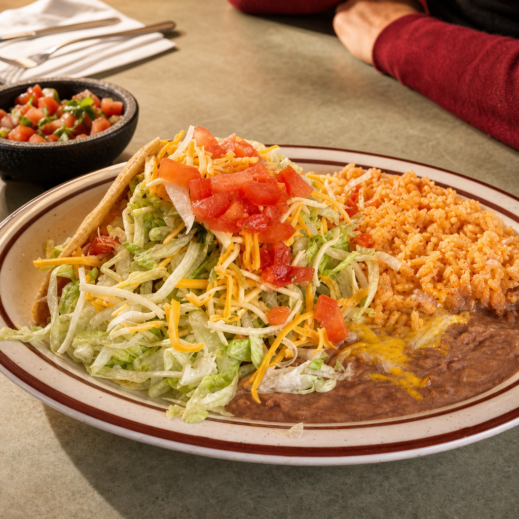 2 tacos.