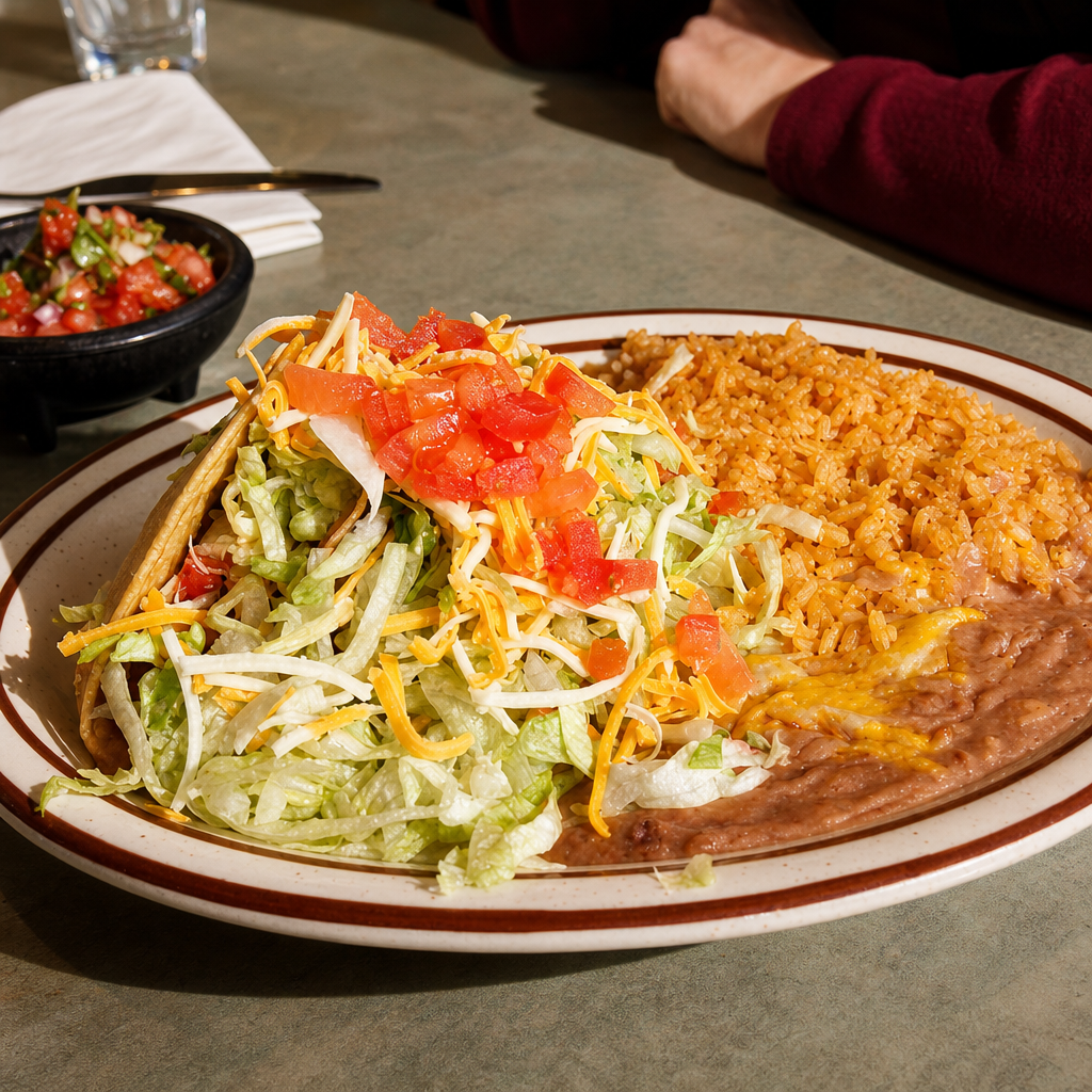 Sat Two Tacos.