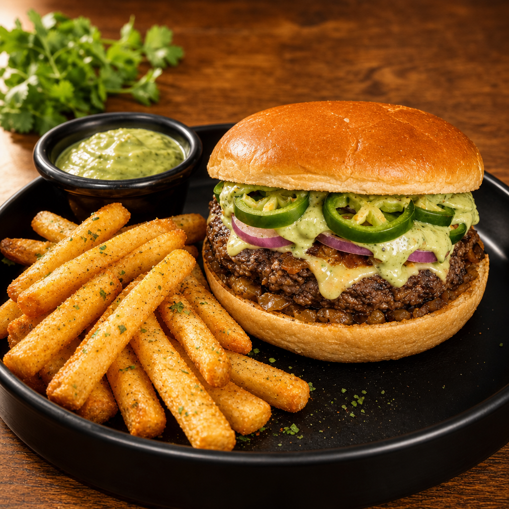 Latin Smokestack Burger