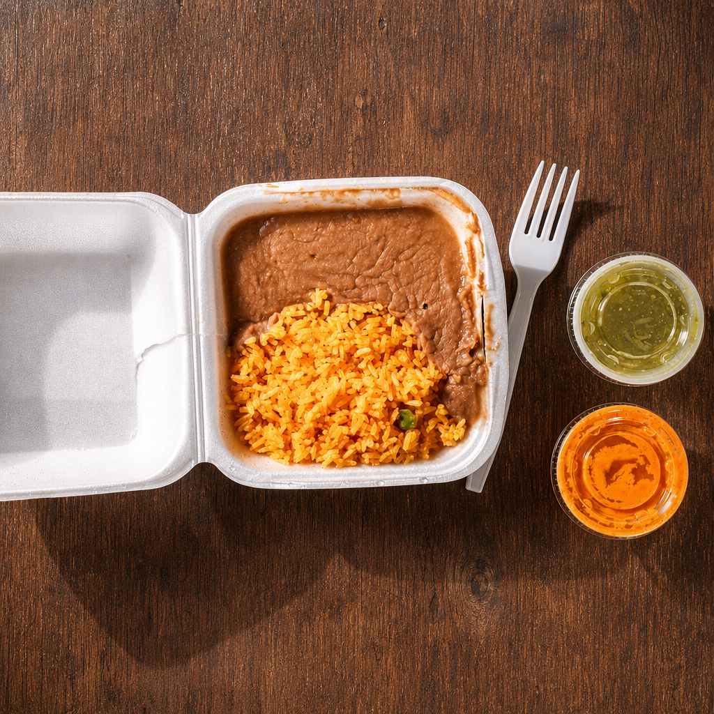 Rice & Beans.