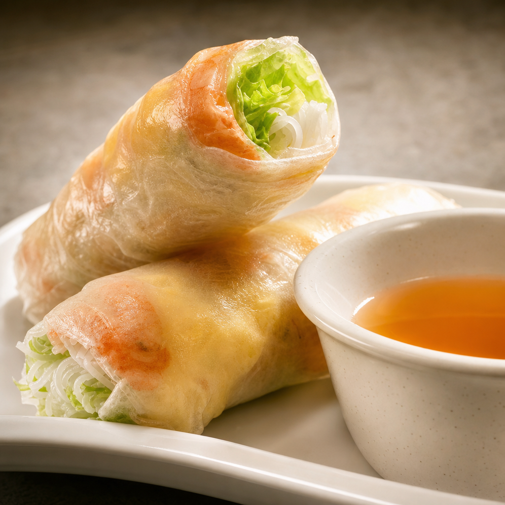 Gỏi Cuốn Chạy (2) - Frugally Green Spring Roll