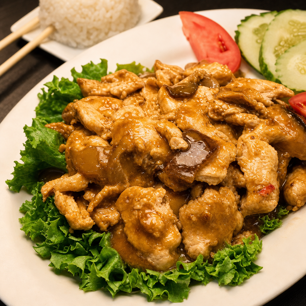 Gà Xào Sả Ớt - Gregarious Lemongrass Chicken