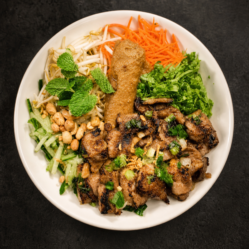 Bún Thịt Nướng Chả Giò - Country Banquet Vermicelli