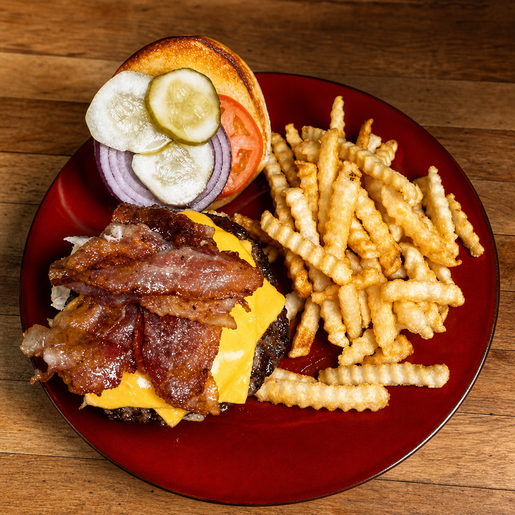 Bacon Cheeseburger.