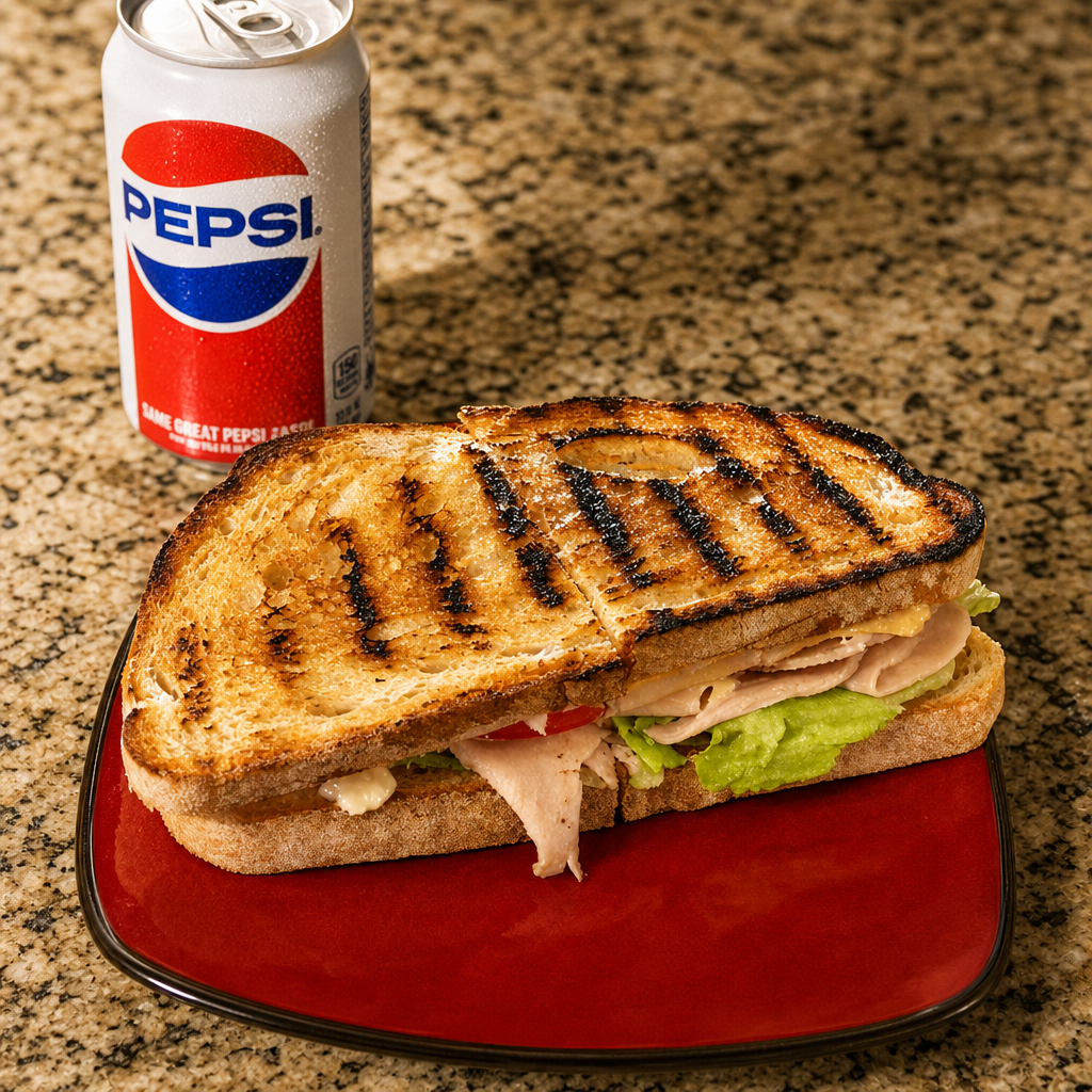 Turkey & Swiss Cheese Sub.