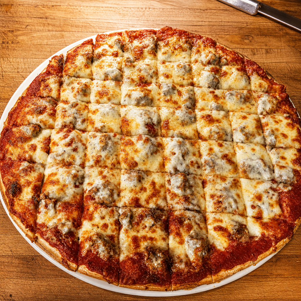 Thin Crust Pizza (12").
