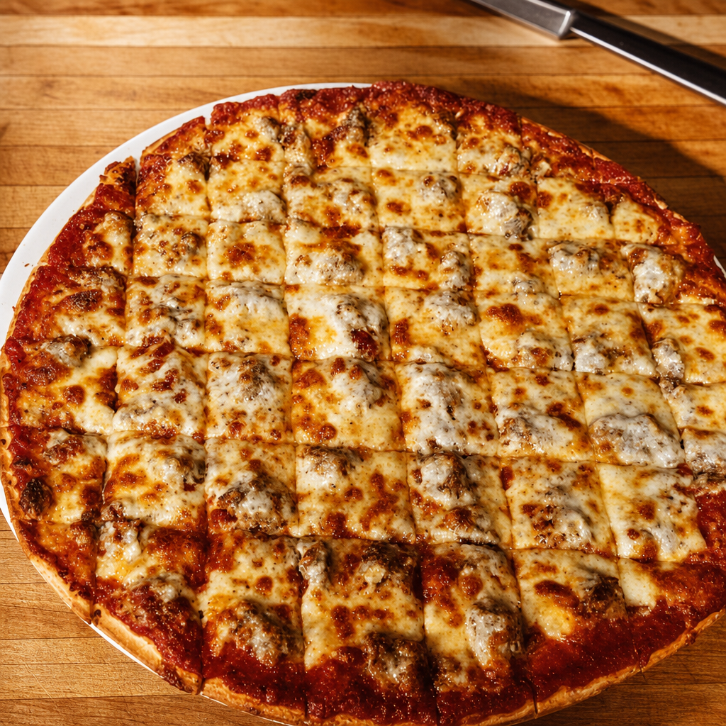 Thin Crust Pizza (14").
