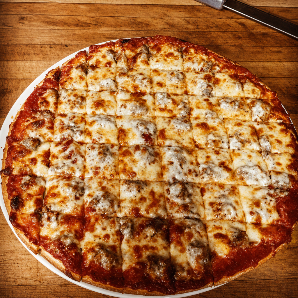 Thin Crust Pizza (16").