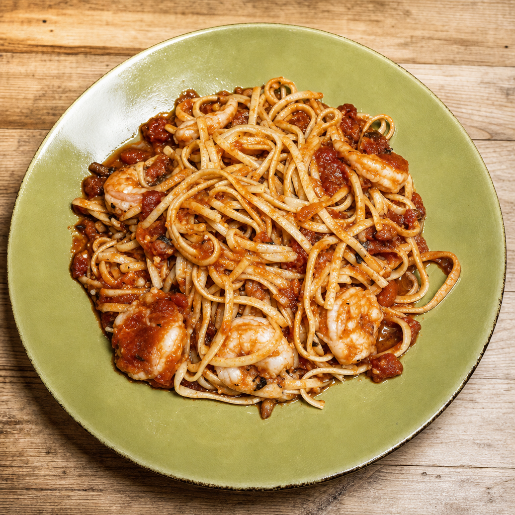 Shrimp Pomodoro.