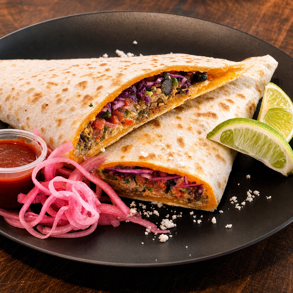 Loaded Quesadilla.