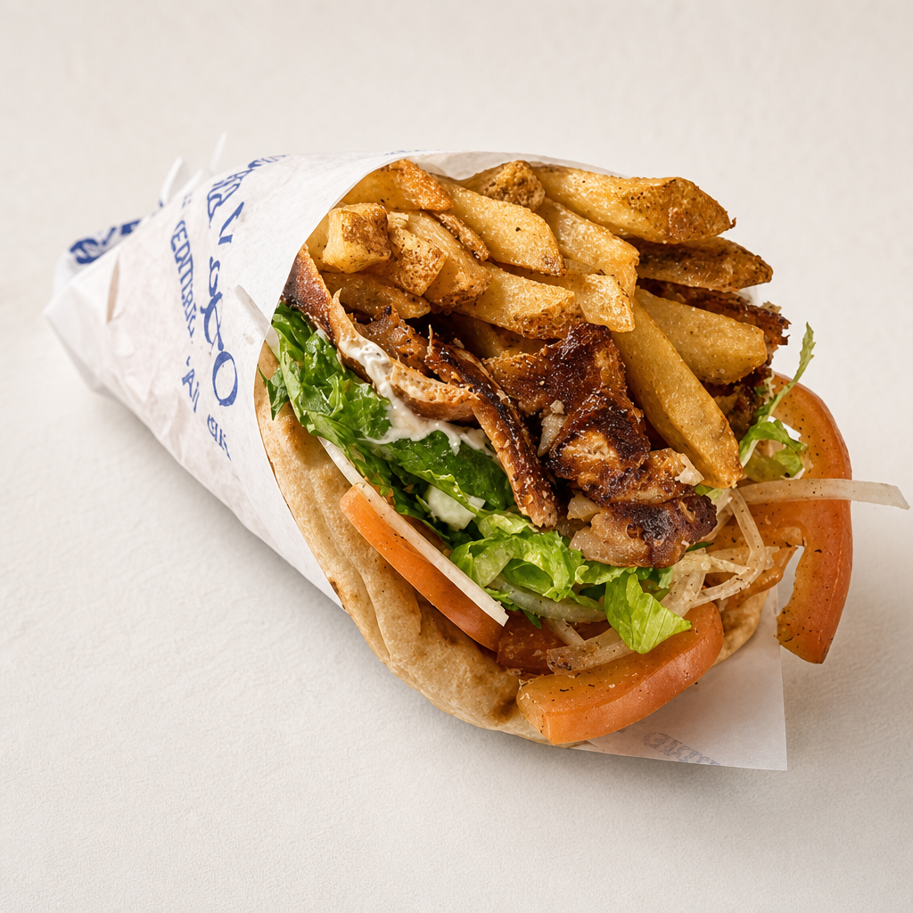 Chicken Yeero Pita