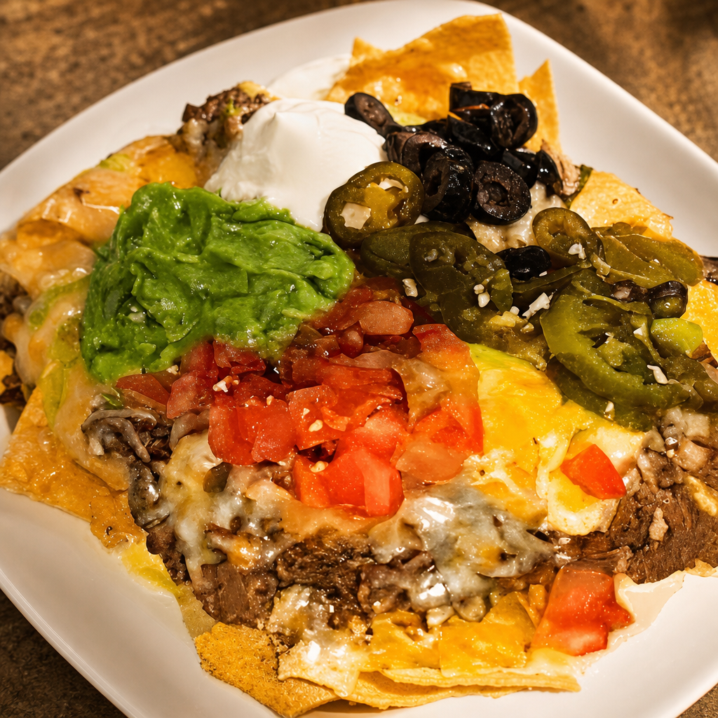 Burger Nacho.