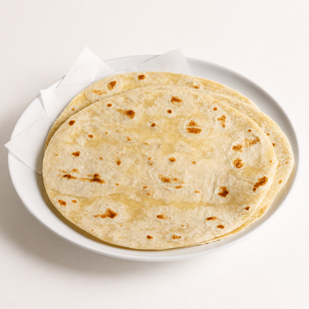 Single Flour Taco.
