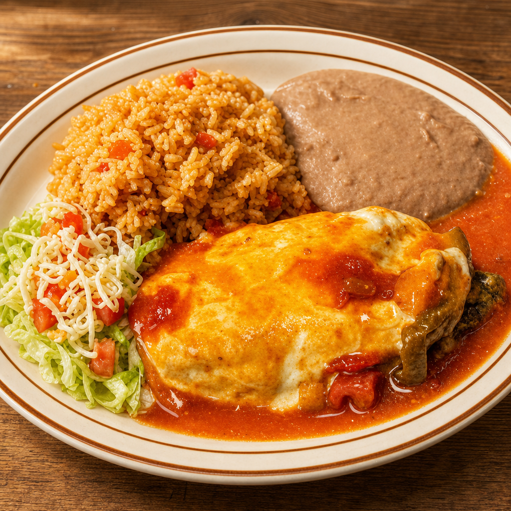Single Chili Relleno.