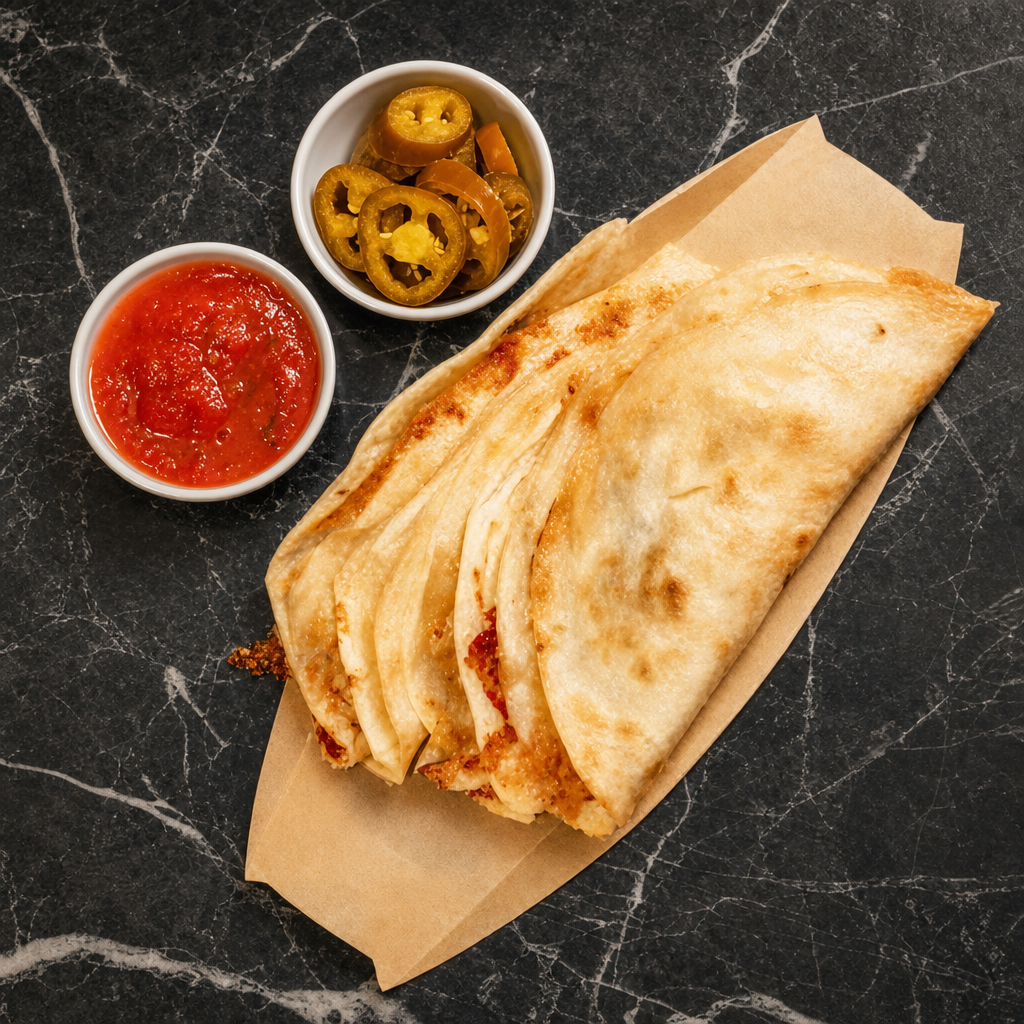 Lunch Quesadillas.
