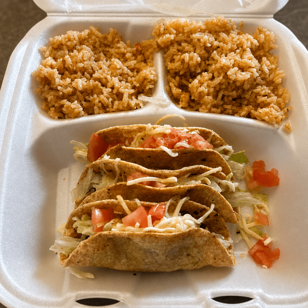 Dinner Corn Tacos.