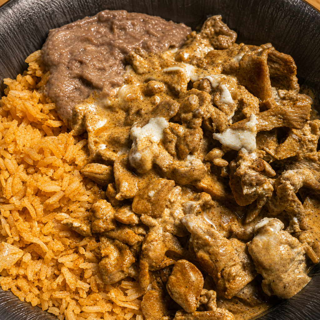 Pollo a La Crema