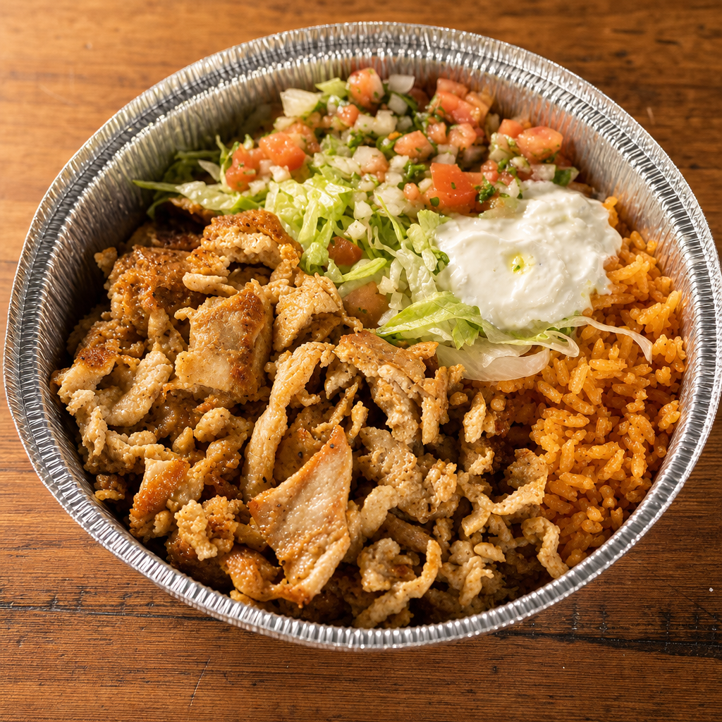 Baked Potato with Chicken