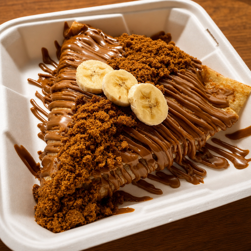 Crêpe Biscoff.