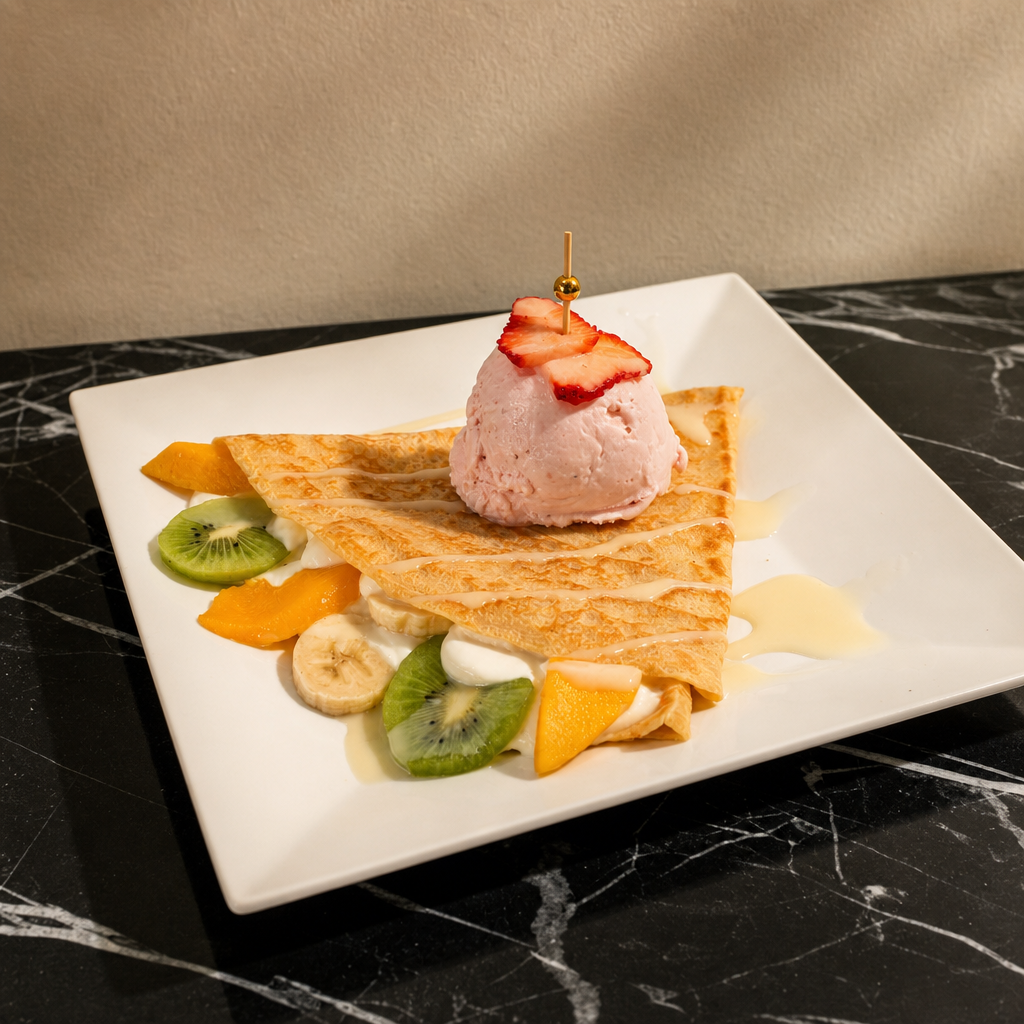 Crêpe Tropical.