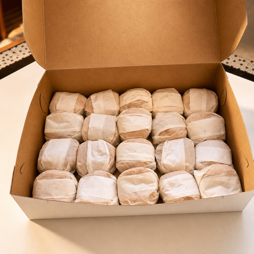 Party Pack Double Cheese Burgers (24 count).