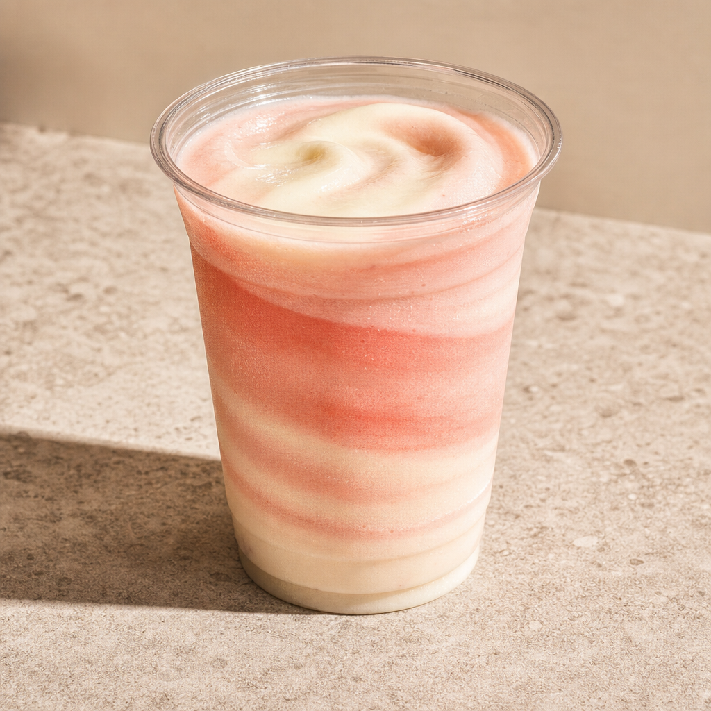 Strawberry Swirl Shake.