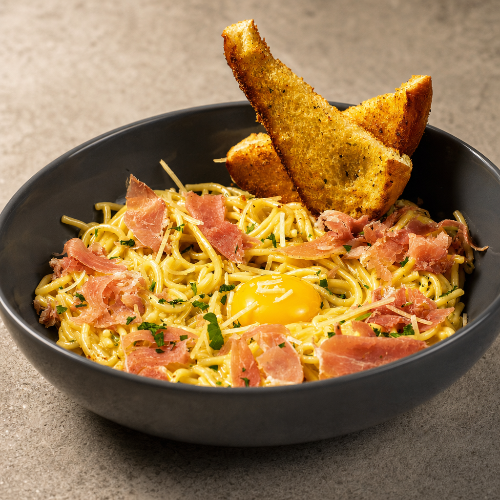 Spaghetti Carbonara.
