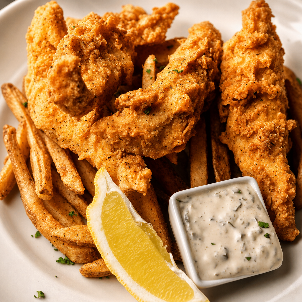 Fish 'N' Chips.