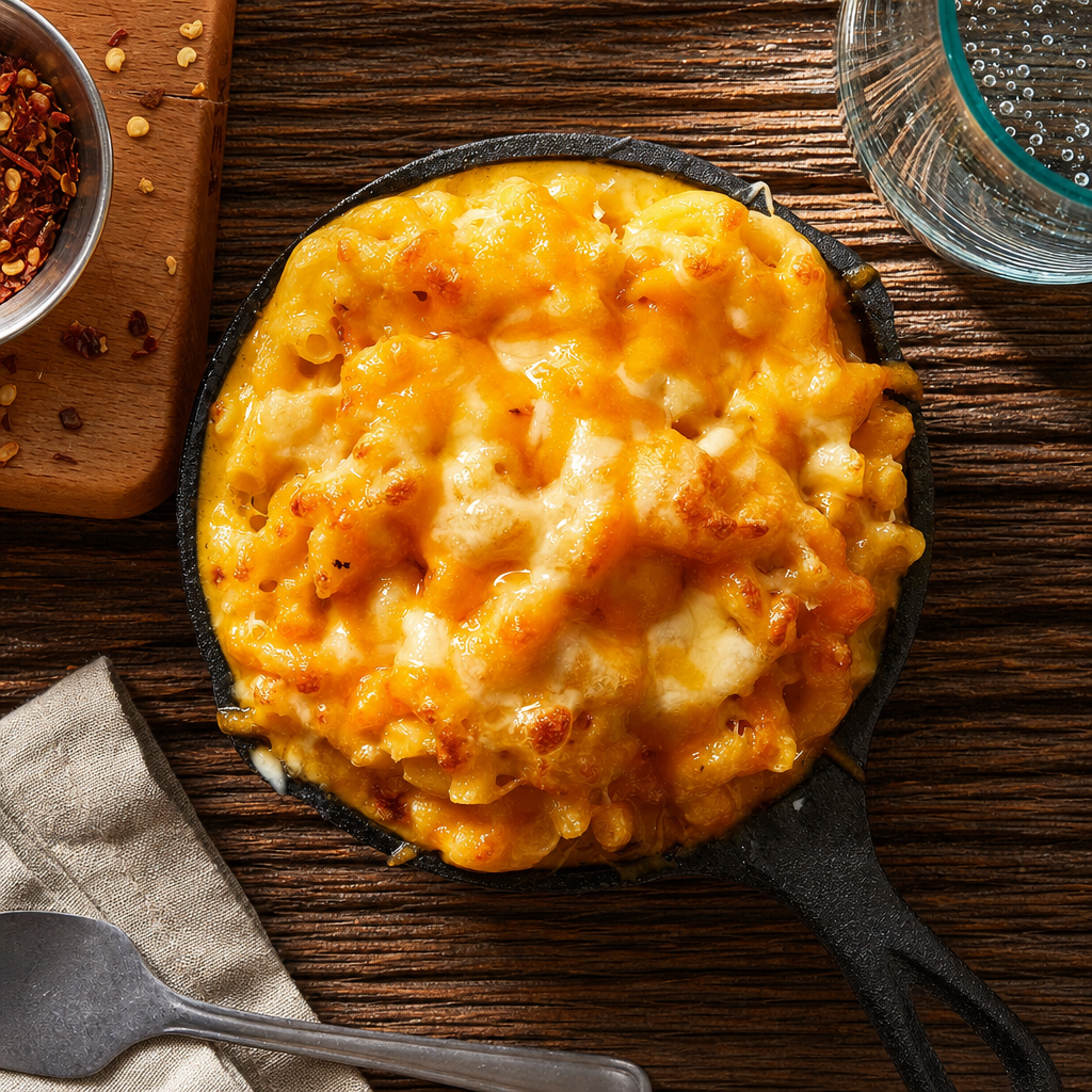Buffalo Chicken Mac.