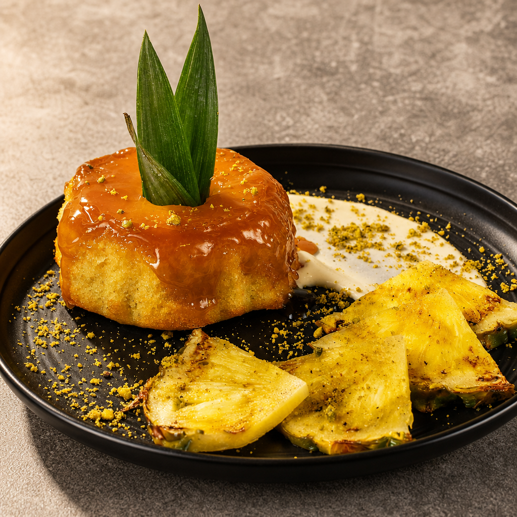 Upside-Down Pineapple Cake.