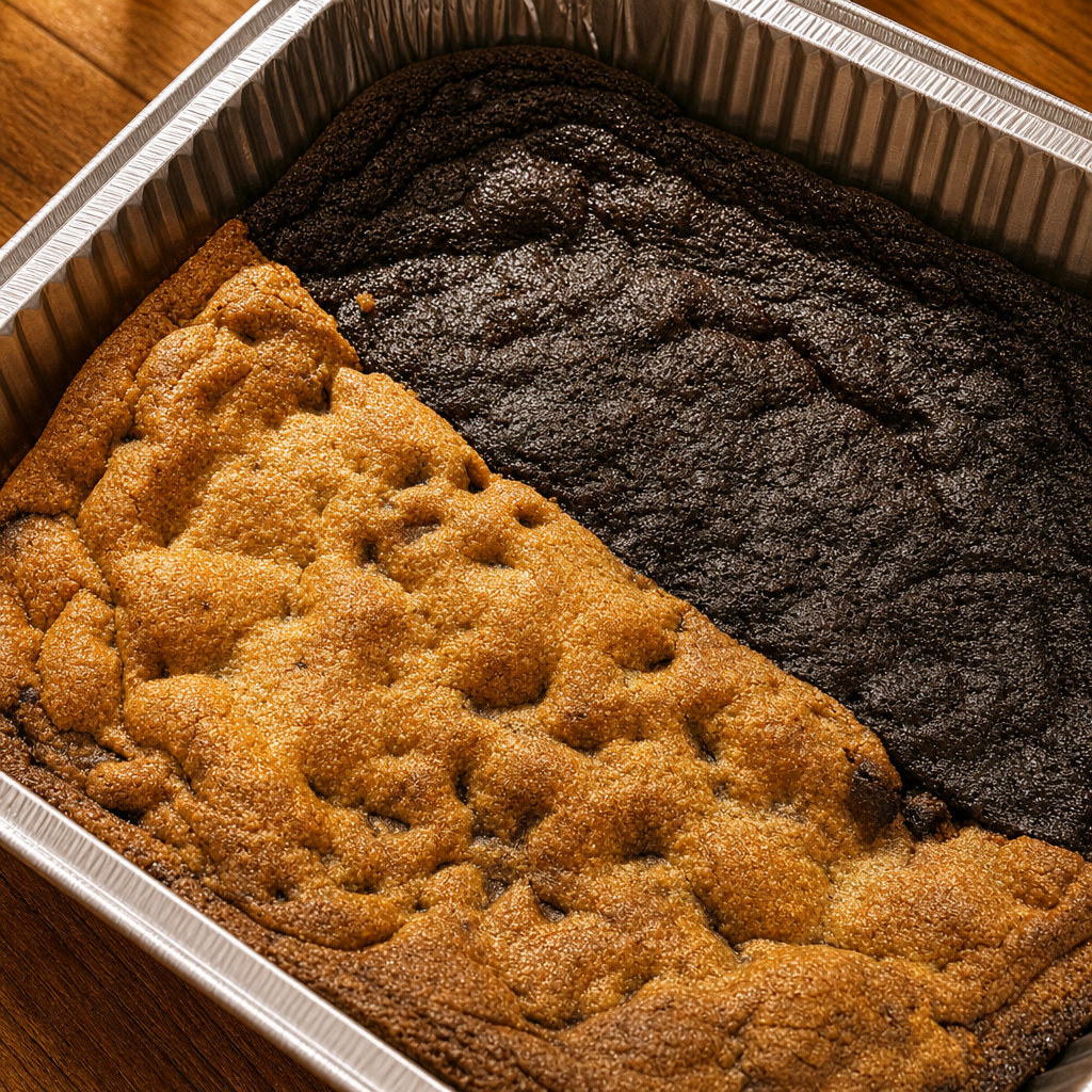 Family Pizza Brookie.