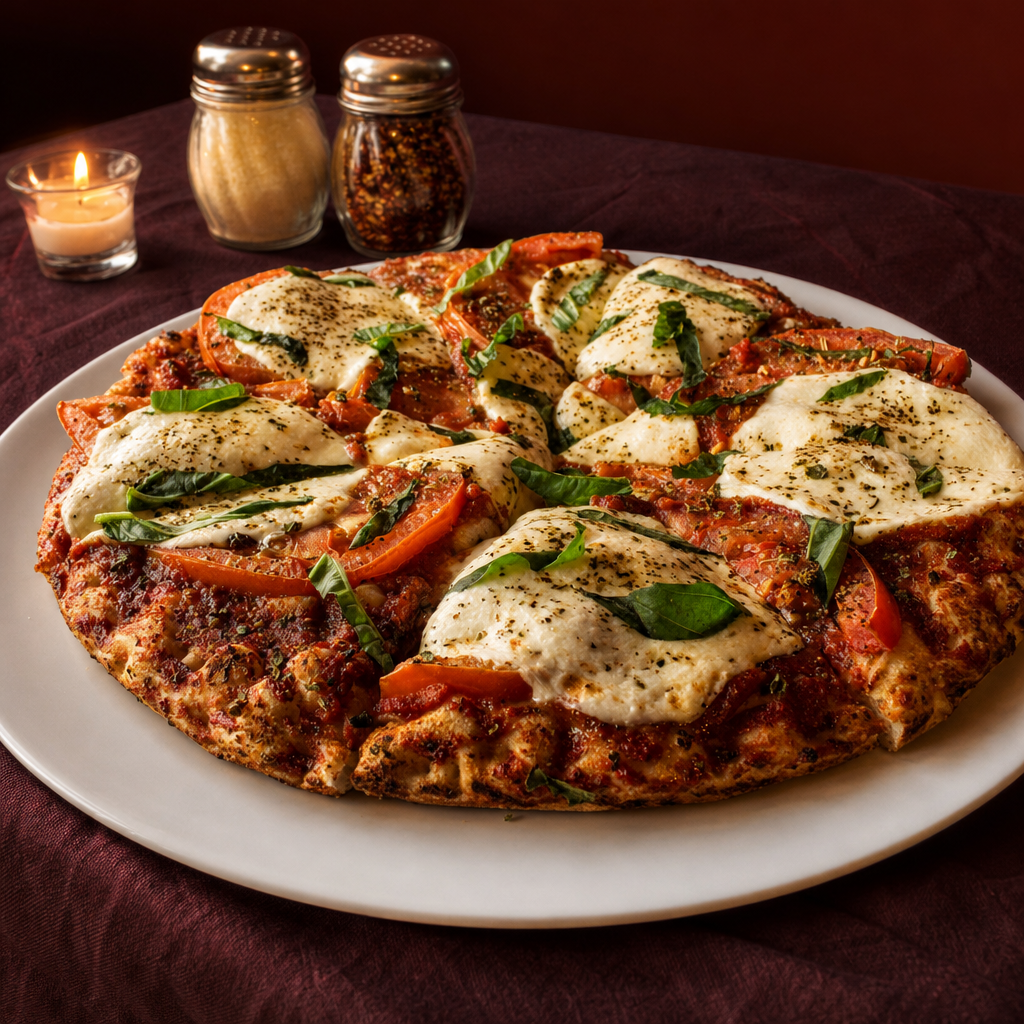 Authentic Pizza Margherita.