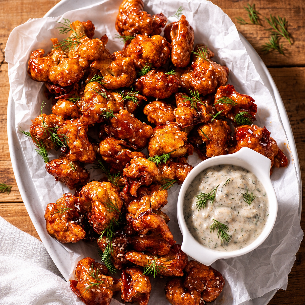 Cauliflower Bites.