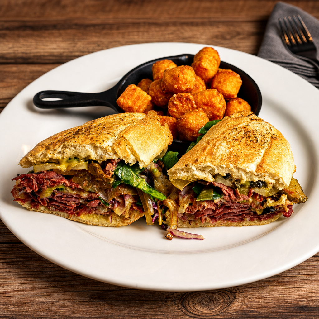 Steak Sandwich.