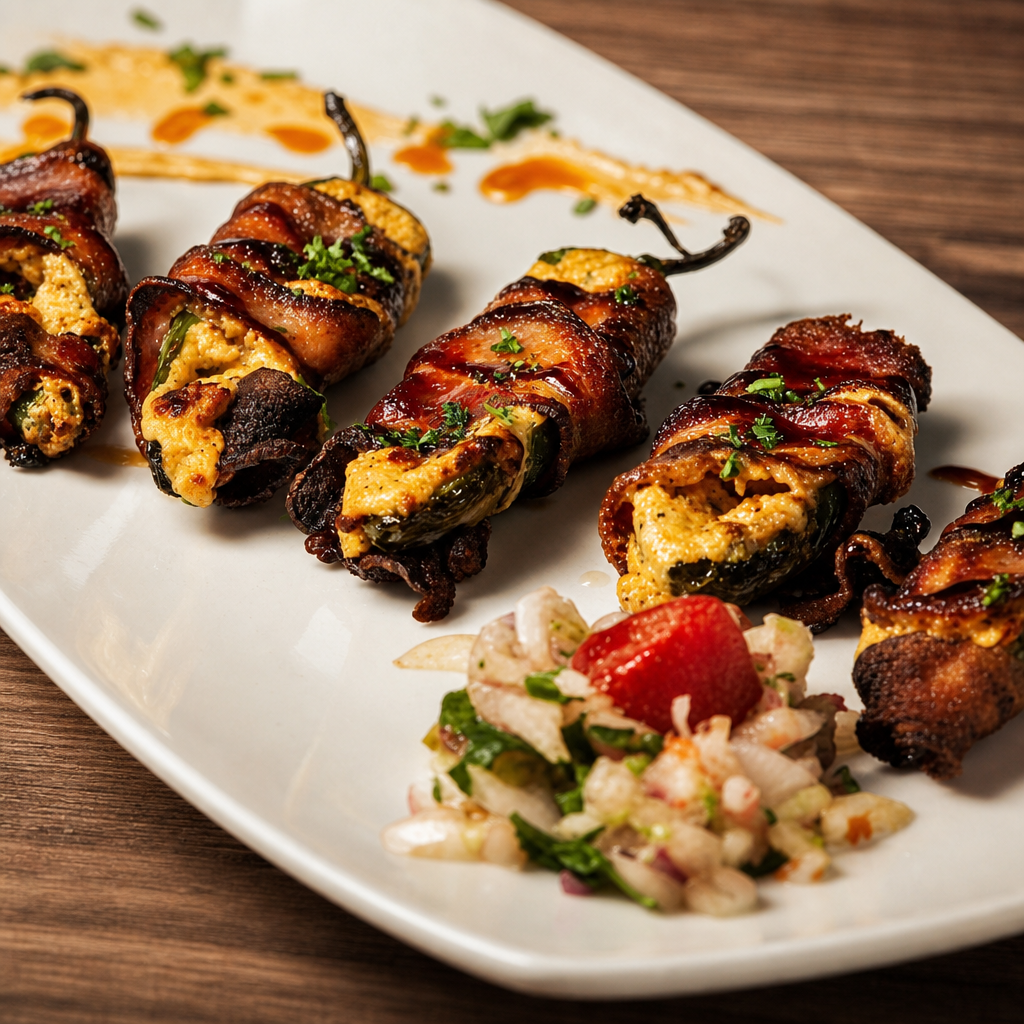 Sliced Maple Poppers.