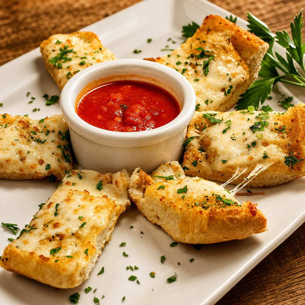 Indian Style Garlic Bread.