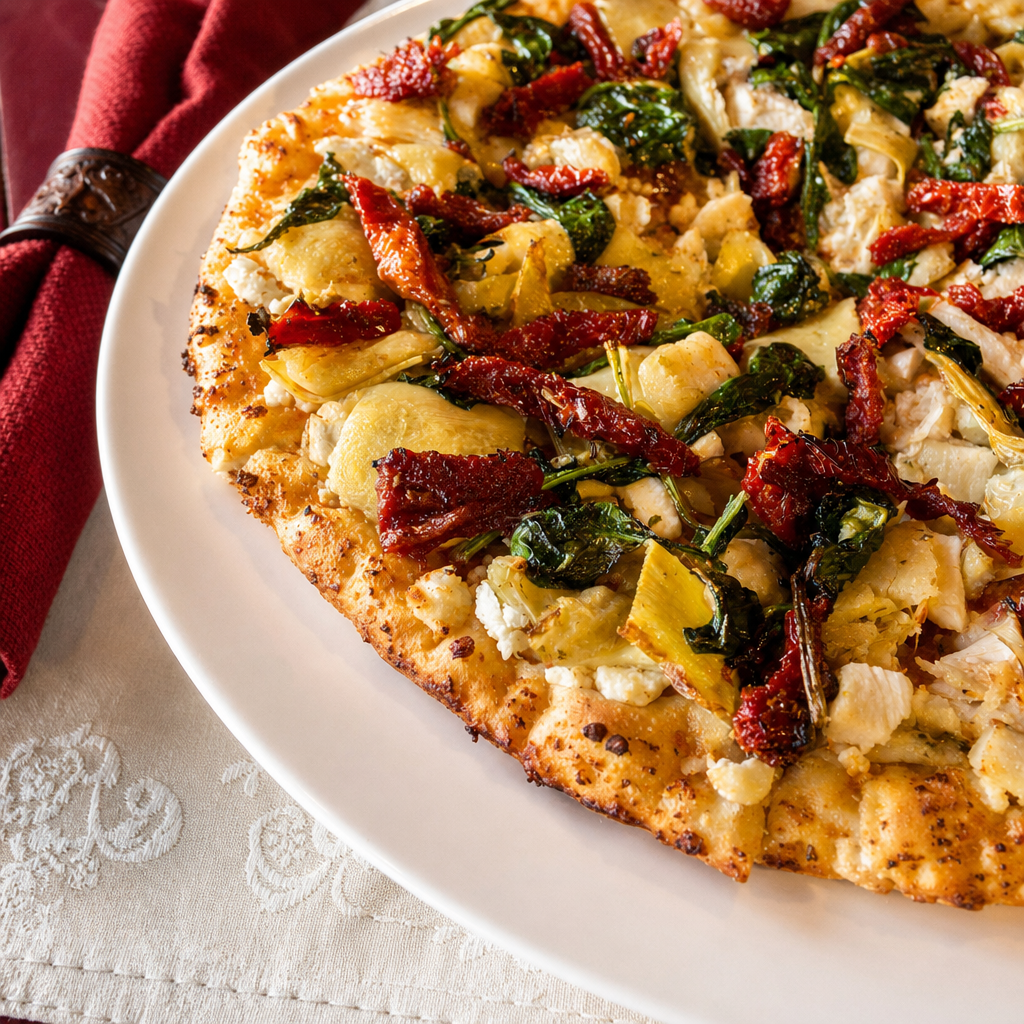 Greek Slice Pizza.